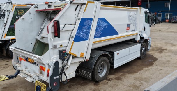 Başiskele'de elektrikli çöp kamyonu dönemi başlıyor