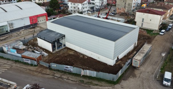 Başiskelede Genc-i Âlâ Kapalı Spor Salonu yükseliyor