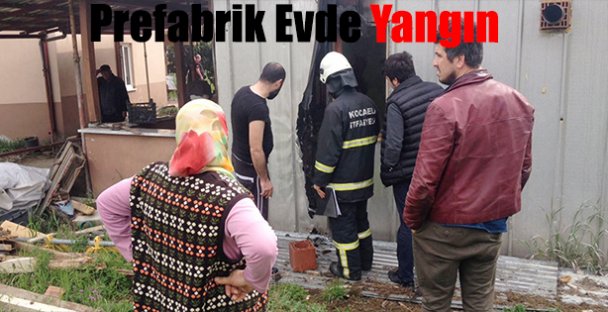 Başiskele'de Yangın