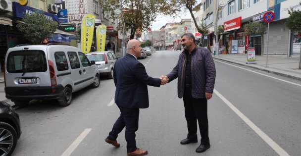 Başkan Bıyık'tan Esnaf Turu