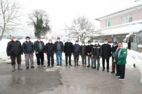 Başkan Büğyükgöz'den Köylere Çıkartma