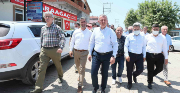 Başkan Büyükakın, ‘'137 kilometre kanalizasyon hattı döşeyeceğiz''