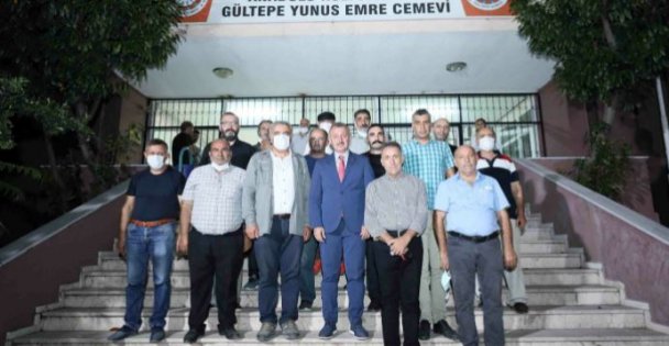 Başkan Büyükakın, Canlarla buluştu, iftar yaptı