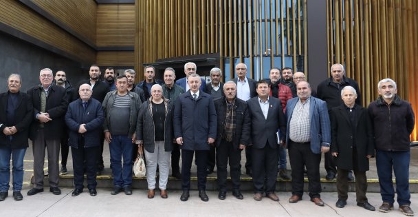 Başkan Büyükakın, Cem Evleri'nin Başkanlarıyla Buluştu