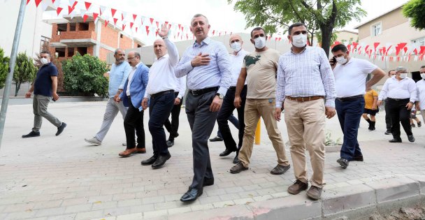 Başkan Büyükakın: 'Güçlü yarınlar için ter akıtmaya devam edeceğiz”