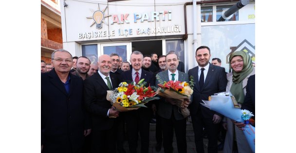 Başkan Büyükakın, 'Gündemimizde sadece hizmet, eser ve icraat var”