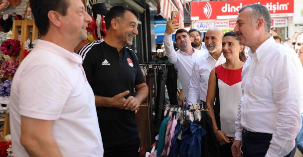 Başkan Büyükakın,  'Halkımızla Gönül Diliyle Konuşuyoruz”