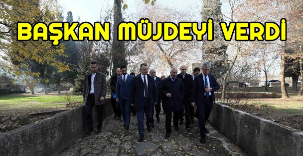 Başkan Büyükakın,  Hünkar Çayırı için müjdeyi verdi