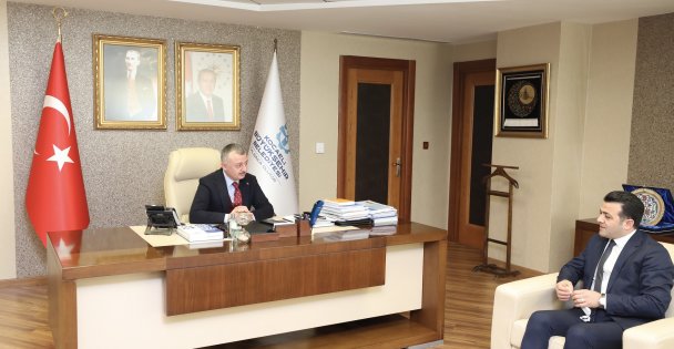 Başkan Büyükakın, Serhat İlleri Derneği'ni Ağırladı