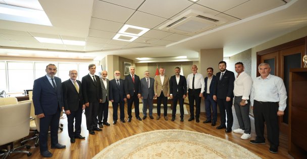 Başkan Büyükakına YRP ziyareti