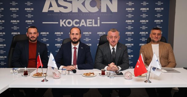 BAŞKAN BÜYÜKAKIN'DAN, ASKON KOCAELİ'YE ZİYARET