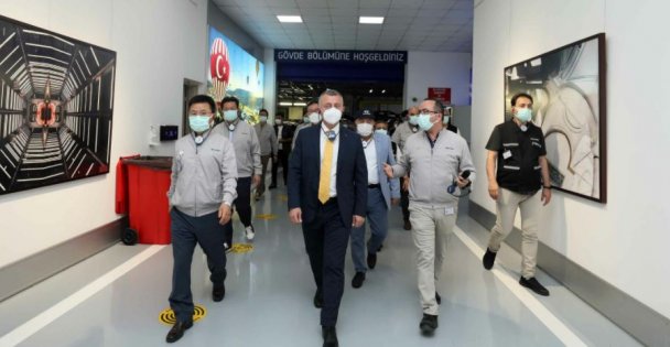 Başkan Büyükakın'dan Hyundai'e tebrik ziyareti