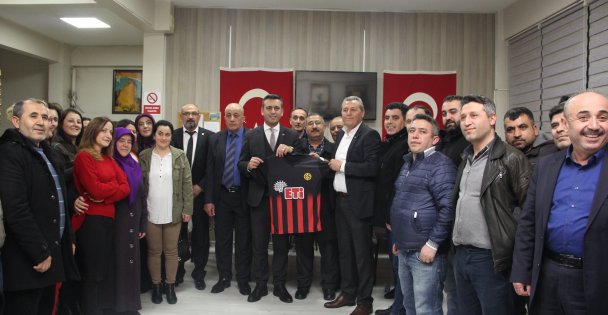 Başkan Büyükerşen'den Törk'e tam destek