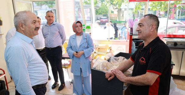 Başkan Büyükgöz Arapçeşme Esnafıyla Bir Araya Geldi