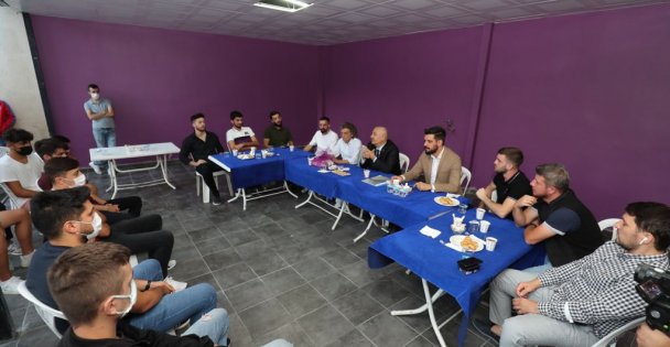 Başkan Büyükgöz Gebzesporlu Gençlerle Buluştu
