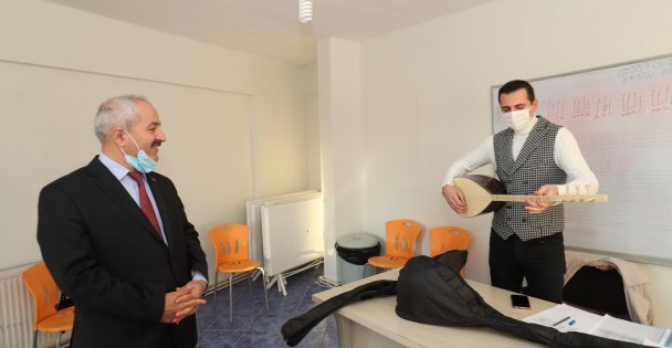 Başkan Büyükgöz  GESMEK Merkezinde