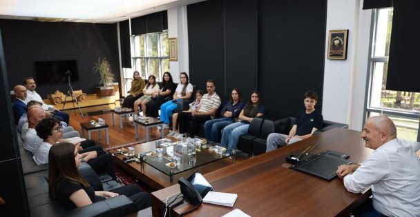Başkan Büyükgöz LGSBirincilerini Ağırladı