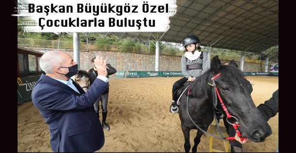 Başkan Büyükgöz Özel Çocuklarla Buluştu