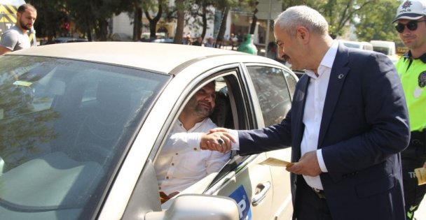 Başkan Büyükgöz Trafik Denetiminde