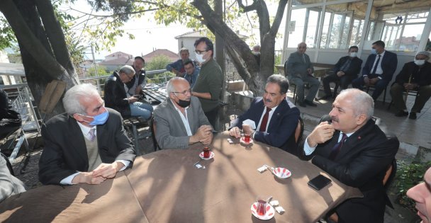 Başkan Büyükgöz ve Kaymakam Güler  Muallimköy Sakinlerini Dinledi