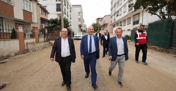 Başkan Büyükgöz yerinde denetledi