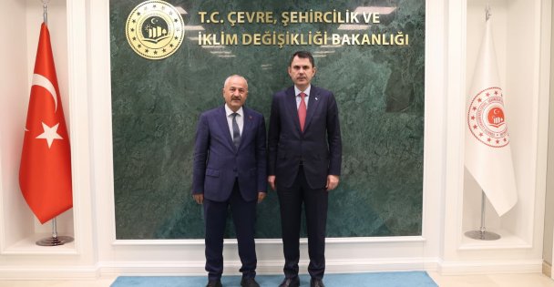 Başkan Büyükgöz'den Bakan Kurum'a Ziyaret