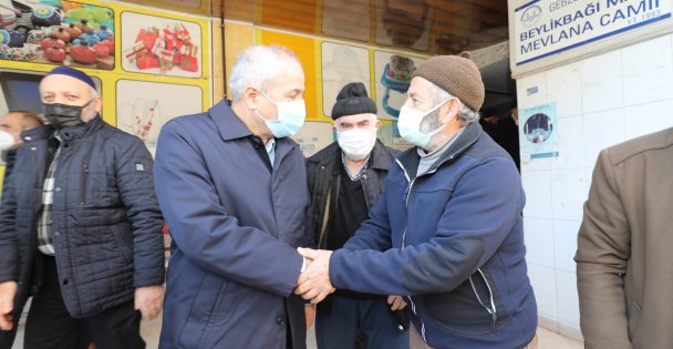 Başkan Büyükgöz'den Camii Cemaatine Müjde