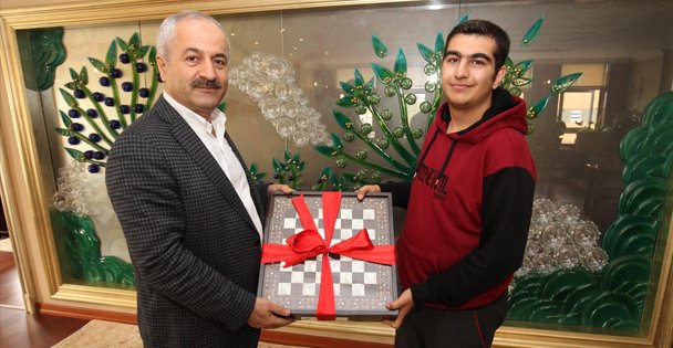 Başkan Büyükgöz'ü duygulandıran mektup