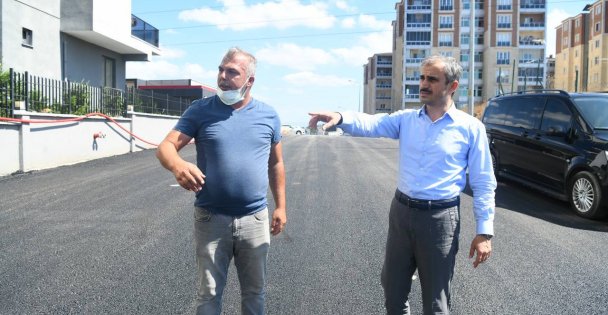 BAŞKAN ÇİFTÇİ ÇALIŞMALARI İNCELEDİ