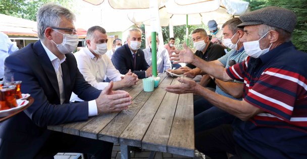 Başkan,  Gebze'nin köyülerinde vatandaşla buluştu
