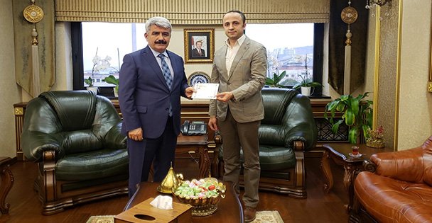 Başkan Havuç'dan Prof. Dr. Sadettin Hülagü'ya Davet.