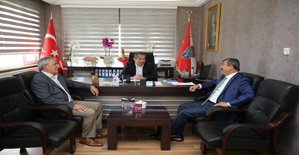 Başkan Karabacak'tan Şeker'e hayırlı olsun ziyareti