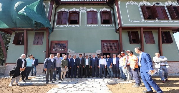 Başkan Karaosmanoğlu, ‘'Demirciler Konağı tarihe ışık tutacak''