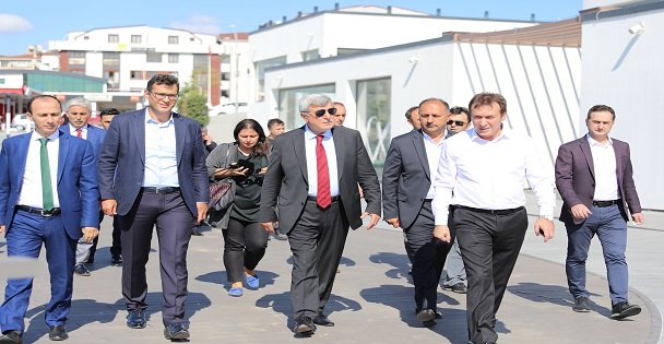 Başkan Karaosmanoğlu ve Demirci'den Yatırım Turu