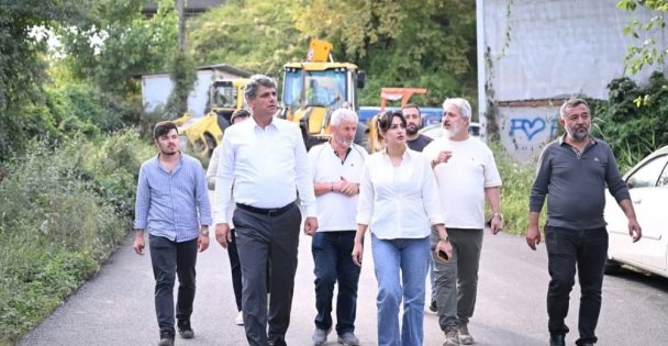 Başkan Kocaman Asfalt Çalışmalarını Yerinde İnceledi