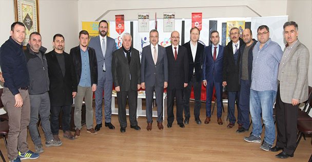 Başkan Köşker İLKÇEV ve İHH'ya konuk oldu