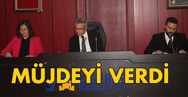 Başkan Köşker müjdeyi verdi!