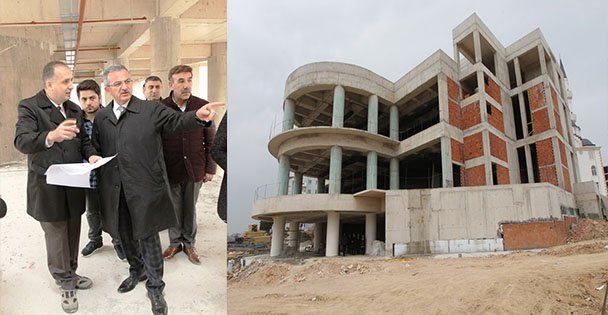 Başkan Köşker'den denetim turu