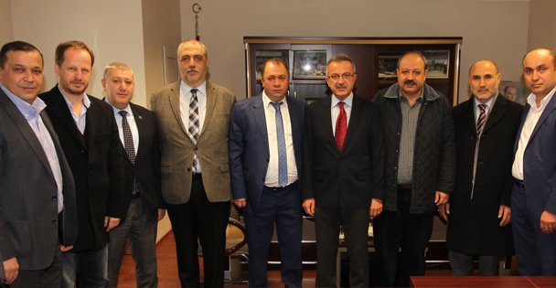 Başkan Köşker'den odalara ziyaret