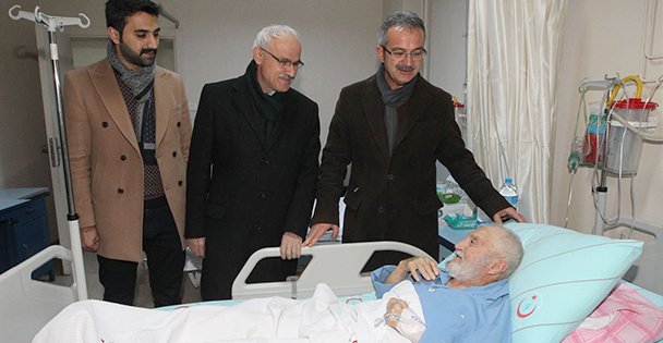 Başkan Köşker'den yılbaşı ziyaretleri