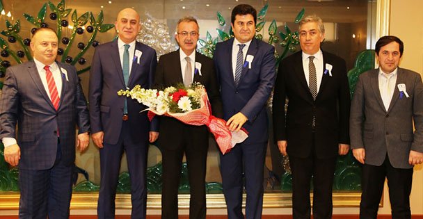 Başkan Köşker'e Vergi Dairesinden Konuklar