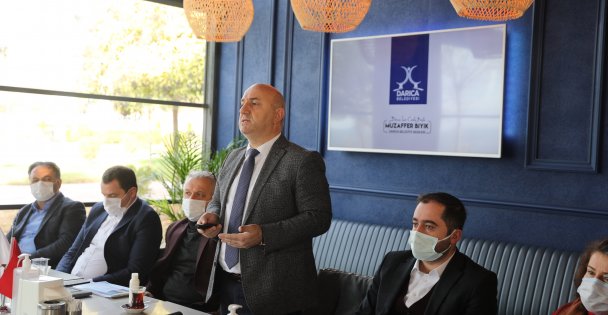 BAŞKAN MUZAFFER BIYIK, CHP MECLİS GRUBUNA ÇALIŞMALARI ANLATTI