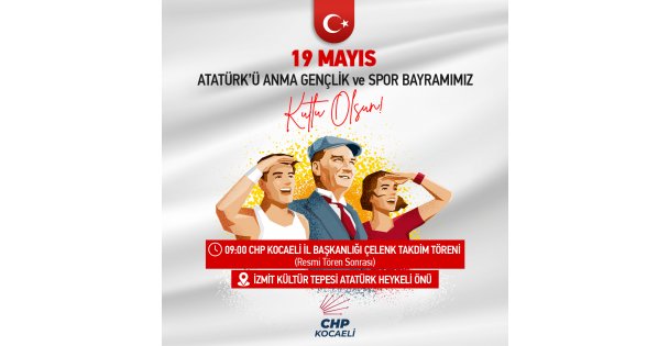 Başkan Sarı'dan 19 Mayıs Atatürk'ü Anma Gençlik ve Spor Bayramı mesajı