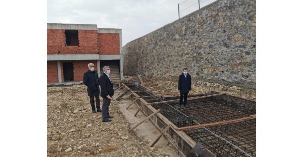 Başkan Şayir, Çalışmaları Denetledi