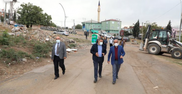 Başkan Şayir, Önce Masada Sonra Sahada İnceledi