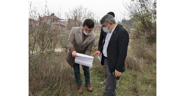 Başkan Şayir, Projeyi Yerinde İnceledi