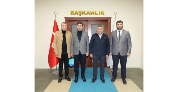 Başkan Şayir, Sivas Zara Belediye Başkanı Çelik'i Ağırladı