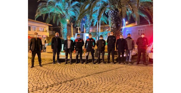 Başkan Şayir, yeni yıla görevi başında çalışanlarla girdi