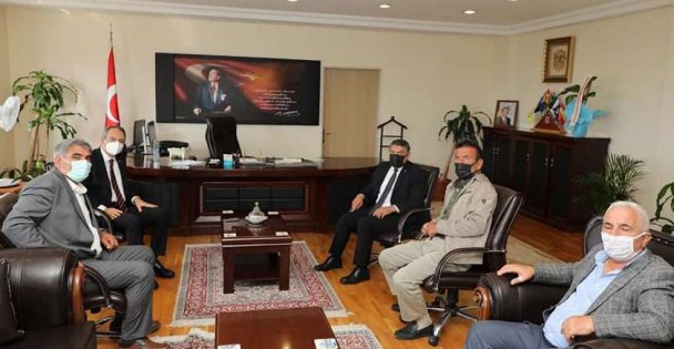 Başkan Şayir'den Kaymakam Kubilay'a hayırlı olsun ziyareti