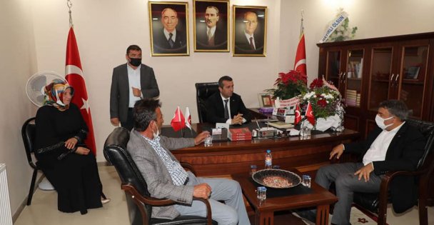 Başkan Şayir'den MHP'ye hayırlı olsun ziyareti